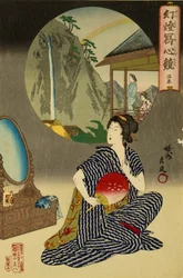 Japanisches Gasthaus bei heißen Quellen